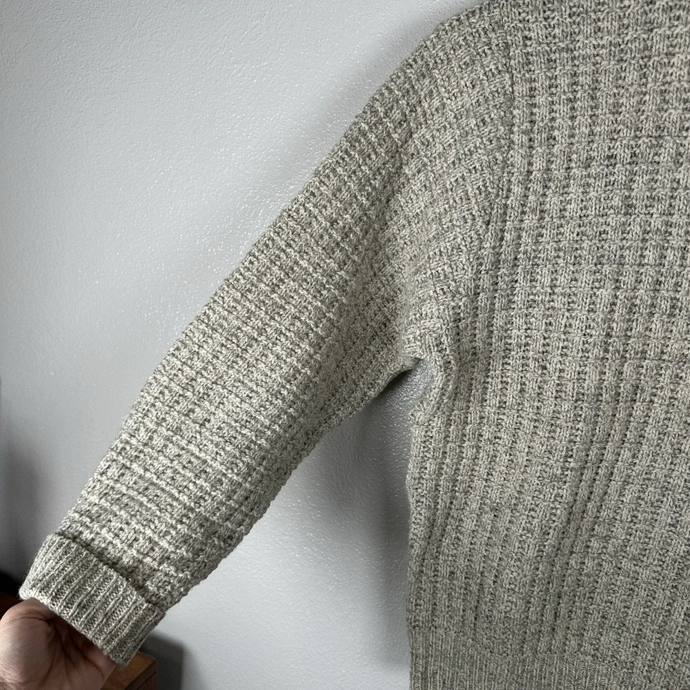 Vintage American Eagle Sweater Mens Sz Large Made in USA Wool Blend Chunky Knit
